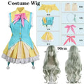 Fantasia Kusanagi Nene Cosplay – Project Sekai | Vestido Idol com Peruca 90cm