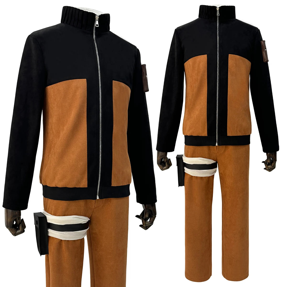 Fantasia Uzumaki Naruto Cosplay – Naruto Shippuden | Uniforme Completo Adulto