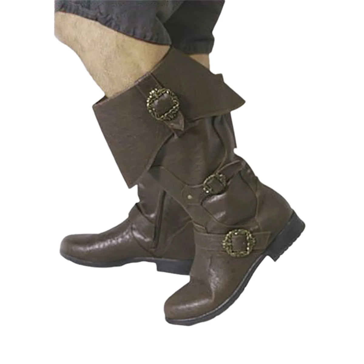 Bota Medieval Pirata Cosplay – Steampunk Viking | Halloween e Carnaval para Homens e Mulheres