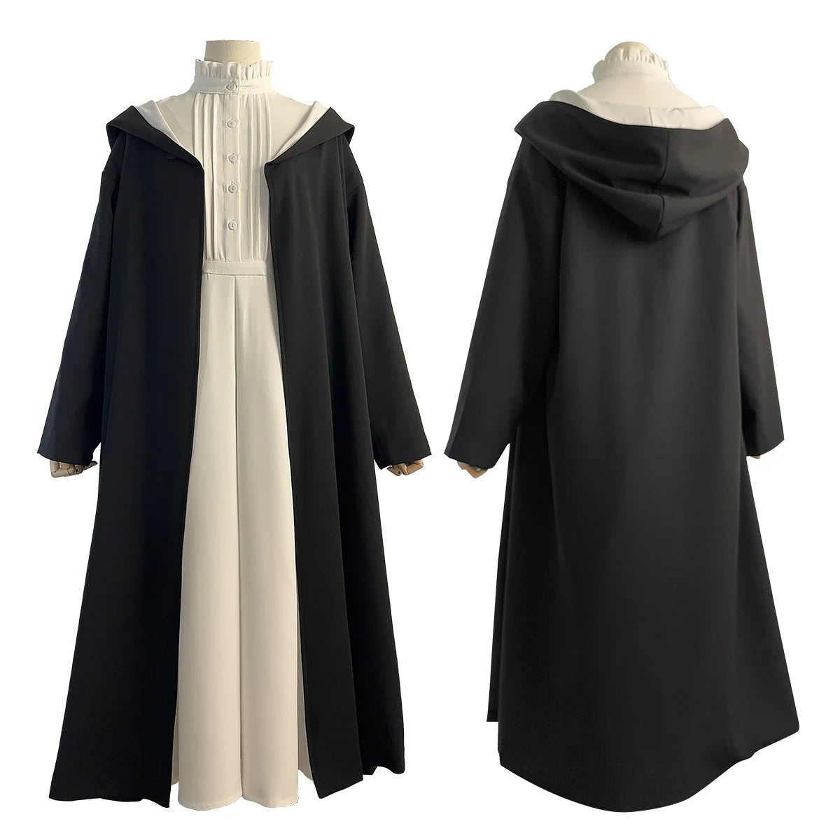 Fantasia Fern Cosplay – Frieren: Além da Jornada | Vestido, Capa e Peruca