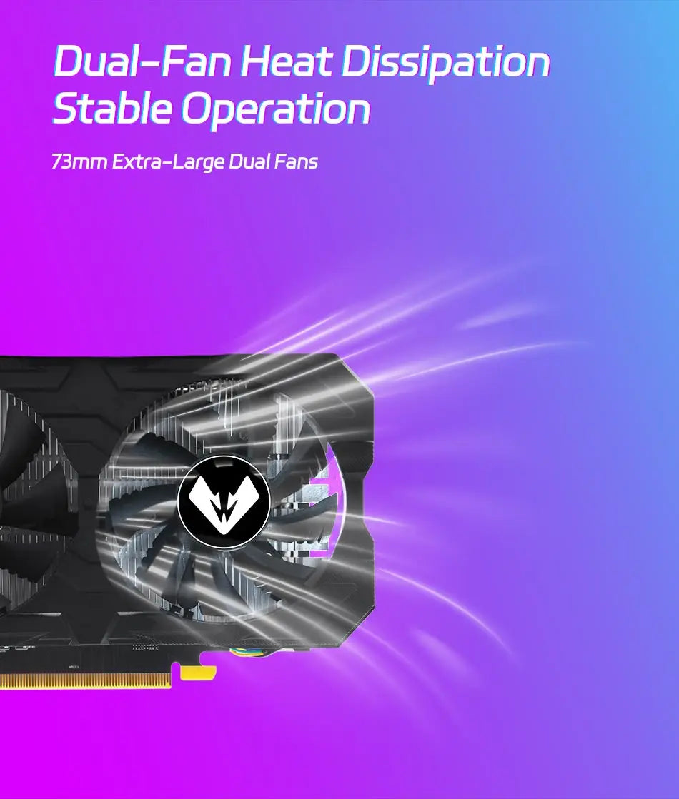Placa de Vídeo SOYO RX 590 8GB AMD Radeon, memória GDDR5, placa gráfica para jogos e computadores desktop, com entrega no Brasil.