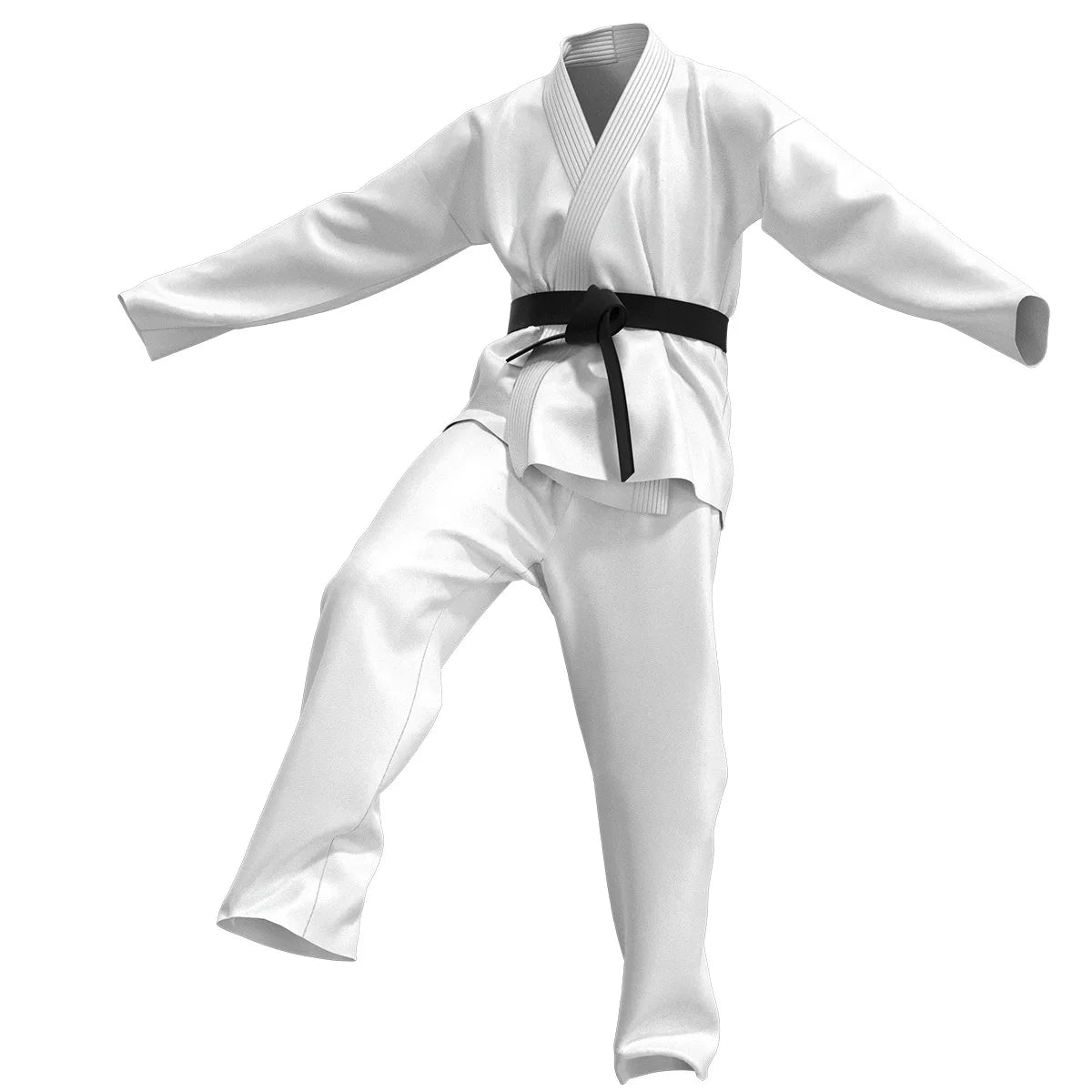 Fantasia Cobra Kai Cosplay – Karatê | Kimono Preto ou Branco para Crianças e Adultos