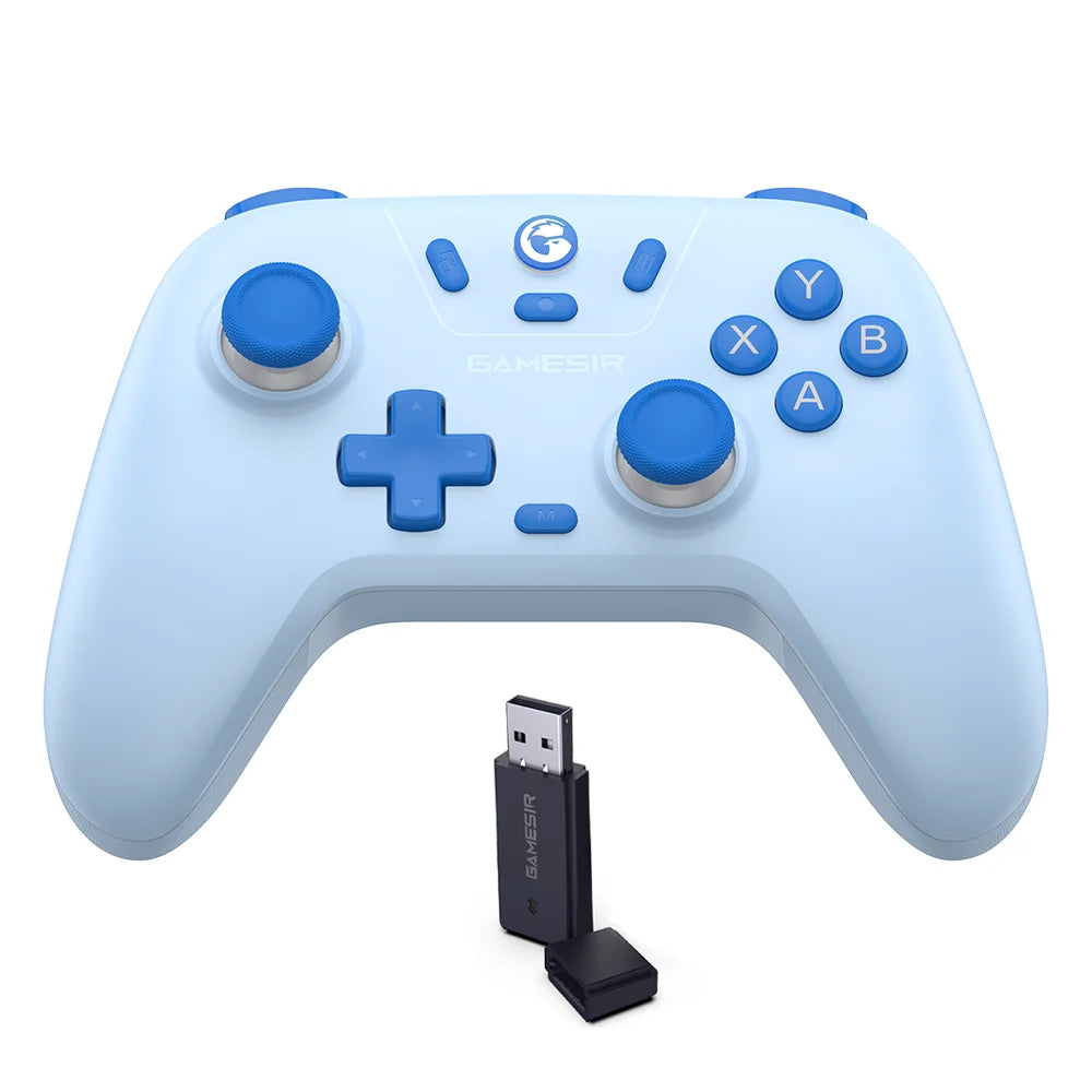 Controle Gamer GameSir Nova Lite Sem Fio – Bluetooth, Hall Effect | Switch, Android, iOS, PC e Steam