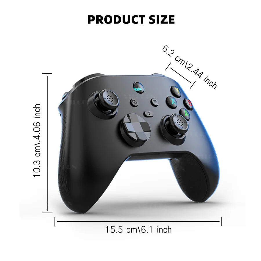 Controle Gamer VILCORN G6 Sem Fio Bluetooth – Joystick Hall Effect | iOS, Android, PC e Switch