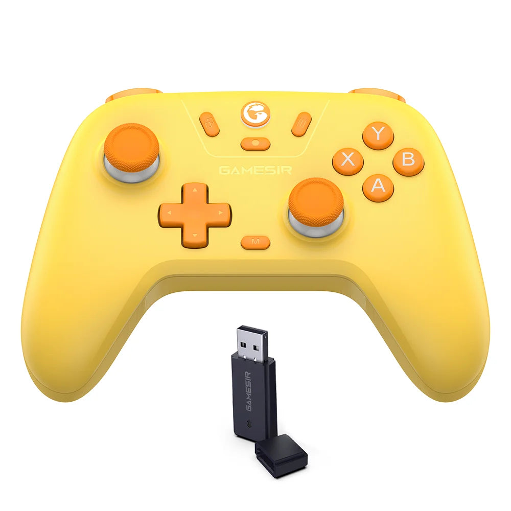Controle Gamer GameSir Nova Lite Sem Fio – Bluetooth, Hall Effect | Switch, Android, iOS, PC e Steam