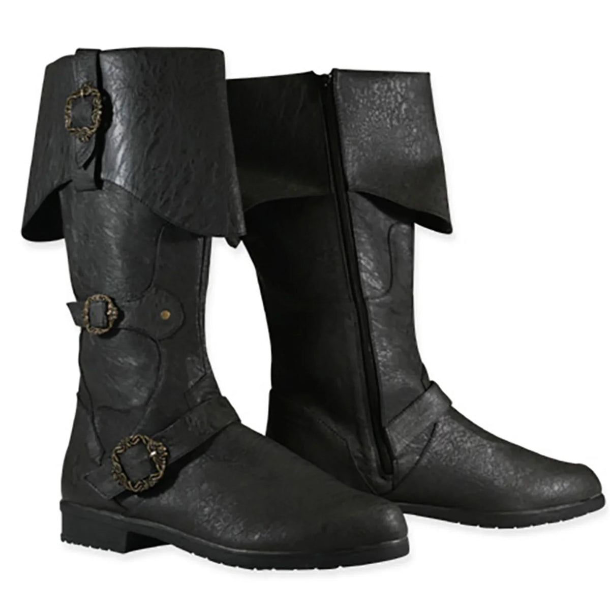 Bota Medieval Pirata Cosplay – Steampunk Viking | Halloween e Carnaval para Homens e Mulheres