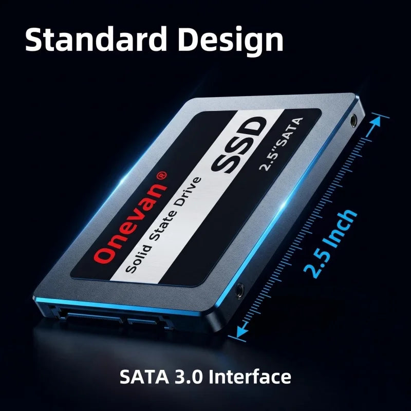 SSD e HD Interno 2.5" SATA para Notebook – 120GB 240GB 512GB 1TB 2TB