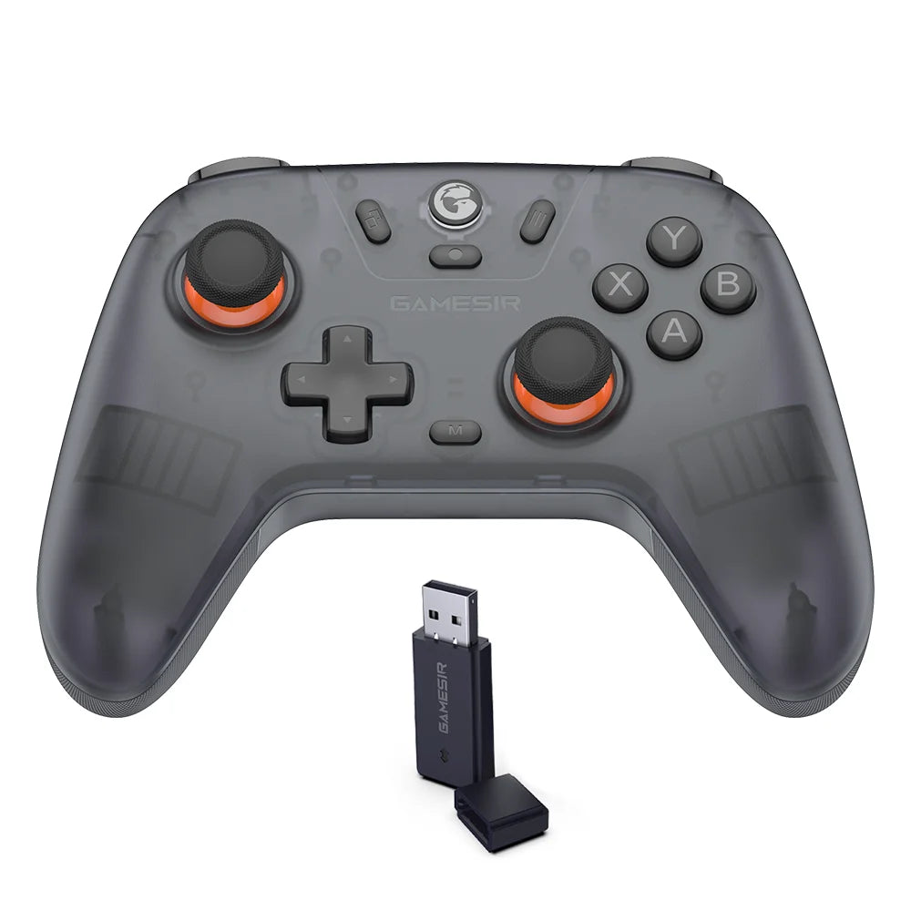 Controle Gamer GameSir Nova Lite Sem Fio – Bluetooth, Hall Effect | Switch, Android, iOS, PC e Steam