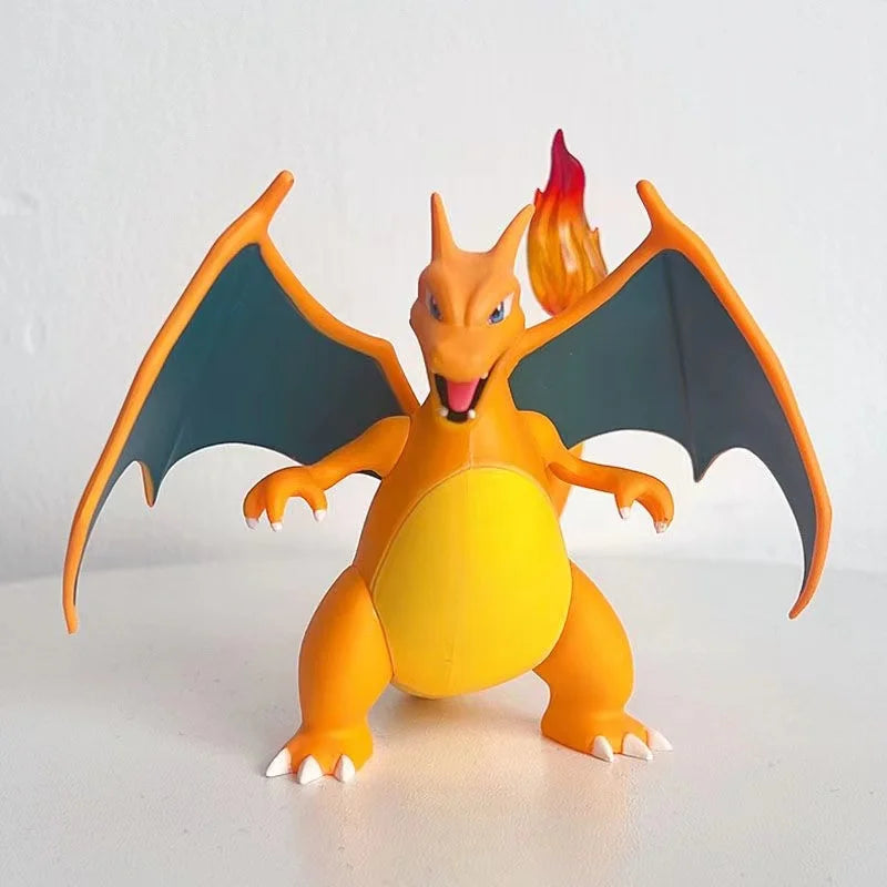 Boneco Colecionável Charizard Pokémon 10cm – Estátua PVC | Presente para Crianças e Fãs