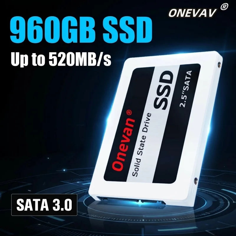 SSD e HD Interno 2.5" SATA para Notebook – 120GB 240GB 512GB 1TB 2TB
