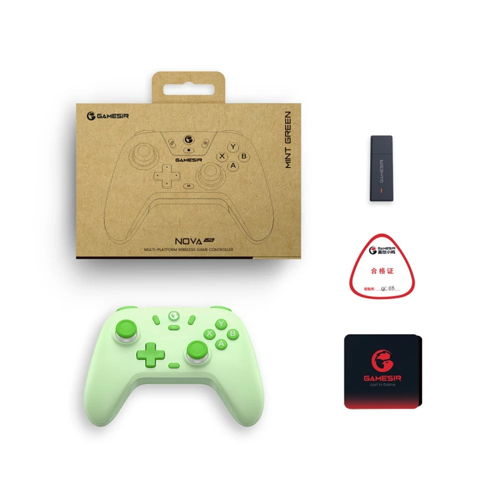 Controle Gamer GameSir Nova Lite Sem Fio – Bluetooth, Hall Effect | Switch, Android, iOS, PC e Steam