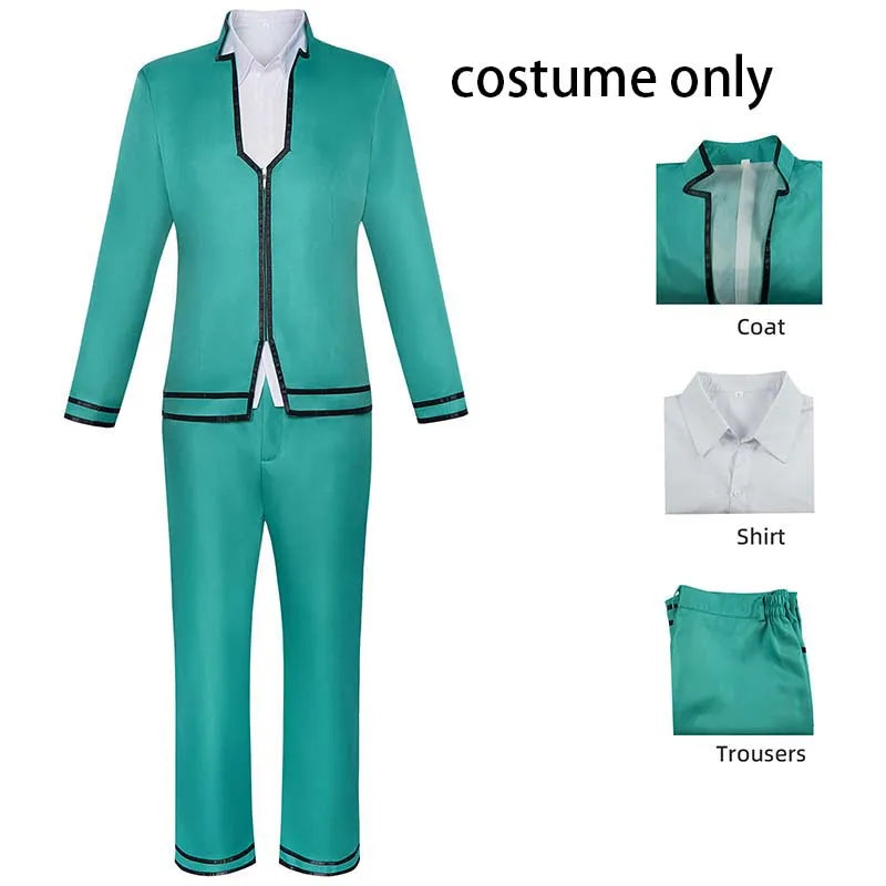 Fantasia Saiki Kusuo Cosplay – The Disastrous Life of Saiki K. | Uniforme Escolar Completo