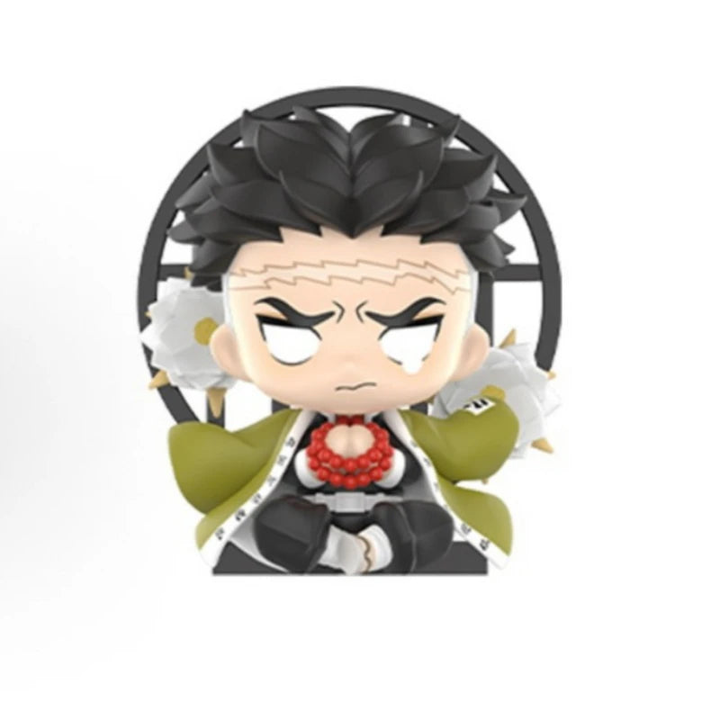 Kit 12 Bonecos Colecionáveis Demon Slayer Versão Q – PVC 6–9cm | Coleção Completa