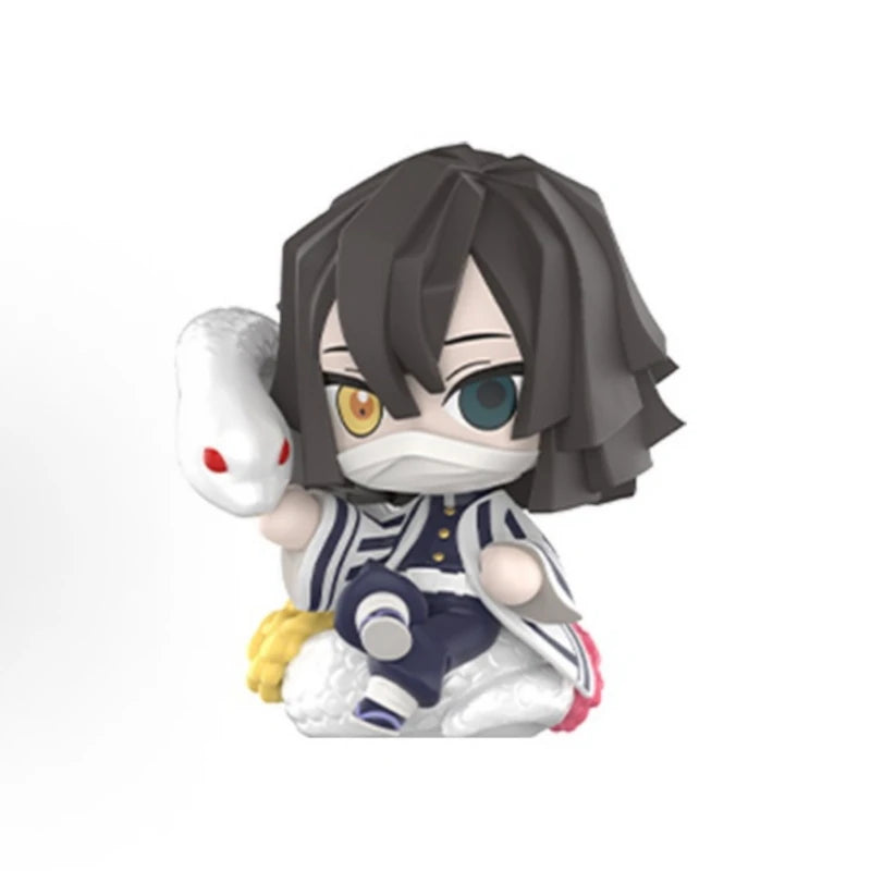 Kit 12 Bonecos Colecionáveis Demon Slayer Versão Q – PVC 6–9cm | Coleção Completa