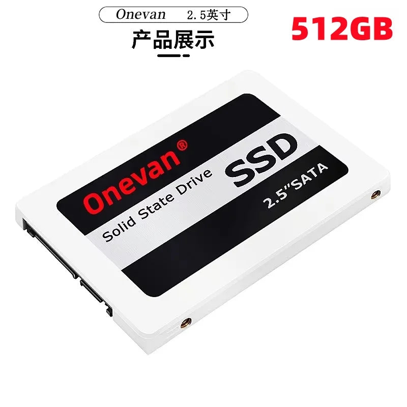 SSD e HD Interno 2.5" SATA para Notebook – 120GB 240GB 512GB 1TB 2TB