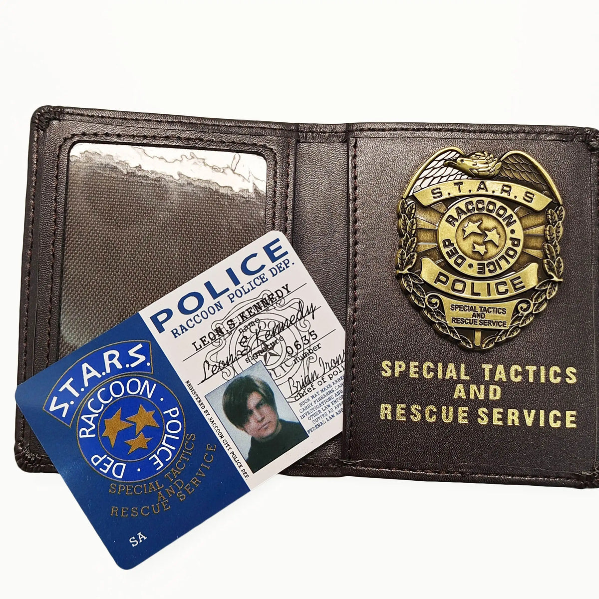 Acessórios Leon Kennedy Cosplay – Resident Evil | Colete Tático, Cinto e Coldres