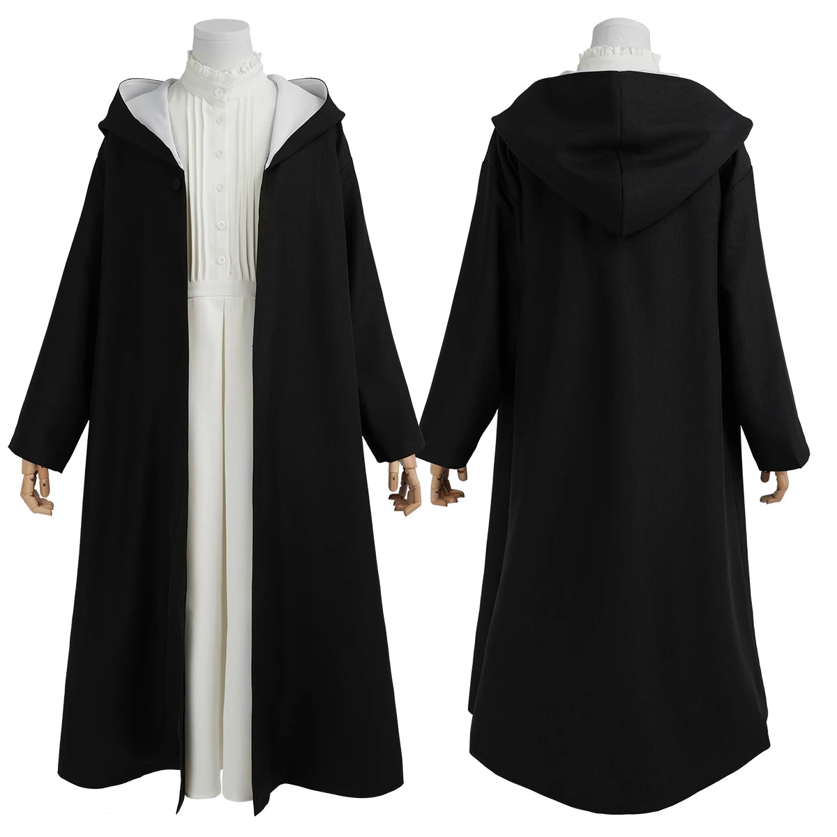 Fantasia Fern Cosplay – Frieren: Além da Jornada | Vestido, Capa e Peruca