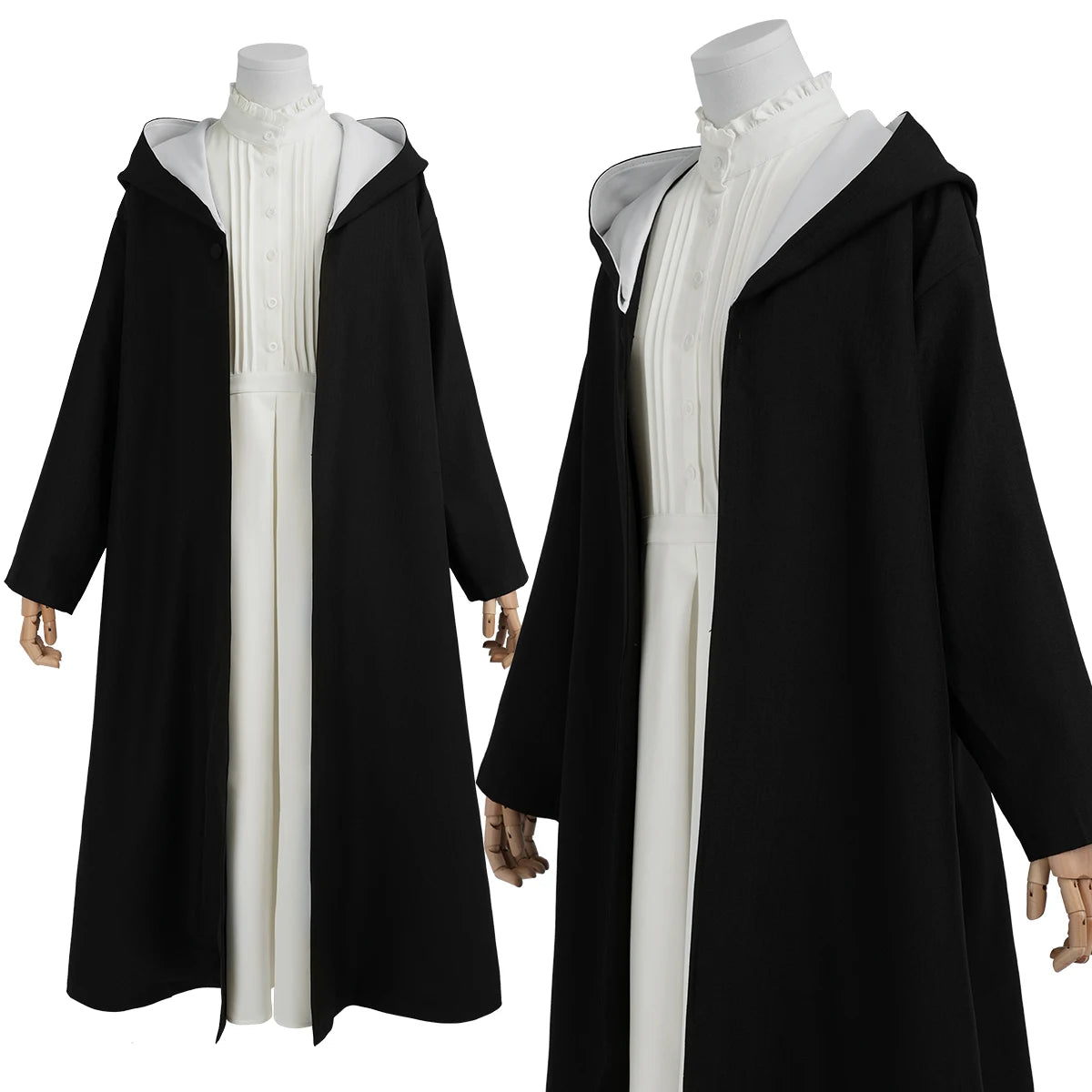 Fantasia Fern Cosplay – Frieren: Além da Jornada | Vestido, Capa e Peruca