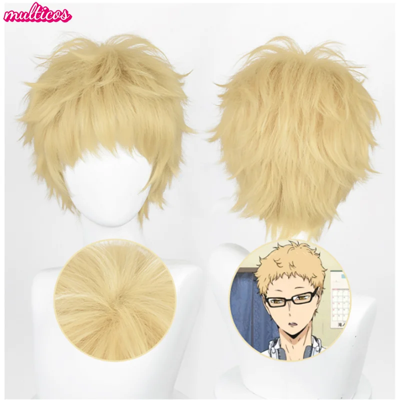 Peruca Cosplay Haikyuu!! – Diversos Personagens | Tamanho Único com Rede