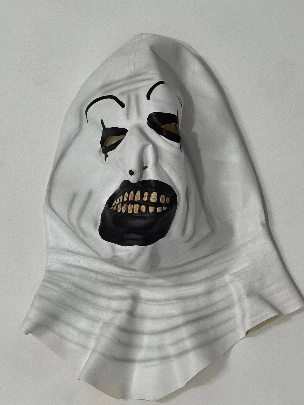 Fantasia Art The Clown Terrifier 2 – Macacão + Máscara de Látex para Halloween