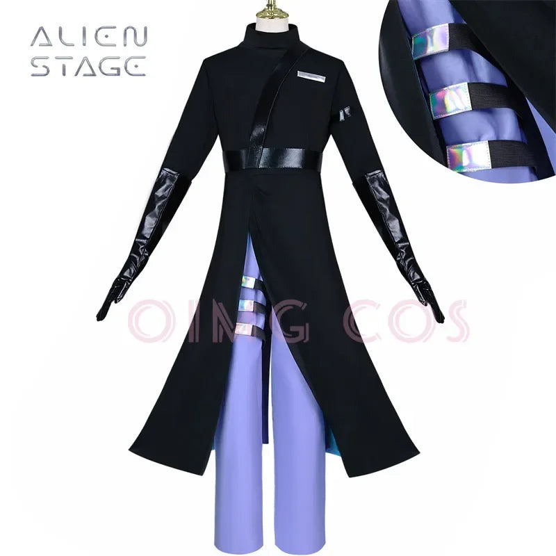 Fantasia Ivan Till Cosplay – Alien Stage | Uniforme Estilo Chinês em Jacquard