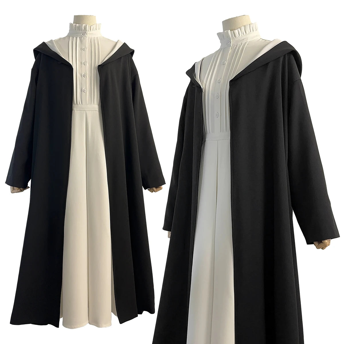 Fantasia Fern Cosplay – Frieren: Além da Jornada | Vestido, Capa e Peruca