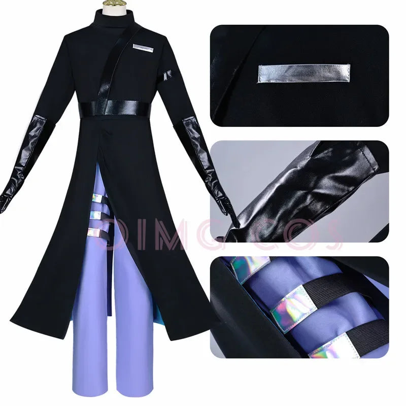 Fantasia Ivan Till Cosplay – Alien Stage | Uniforme Estilo Chinês em Jacquard