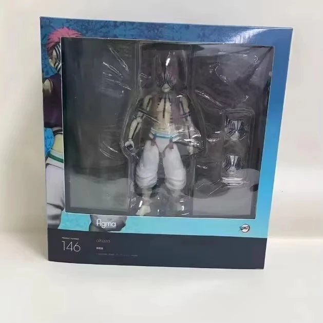 Figma – Action Figure Articulada Rengoku Kyojuro com Efeito de Chamas | Demon Slayer