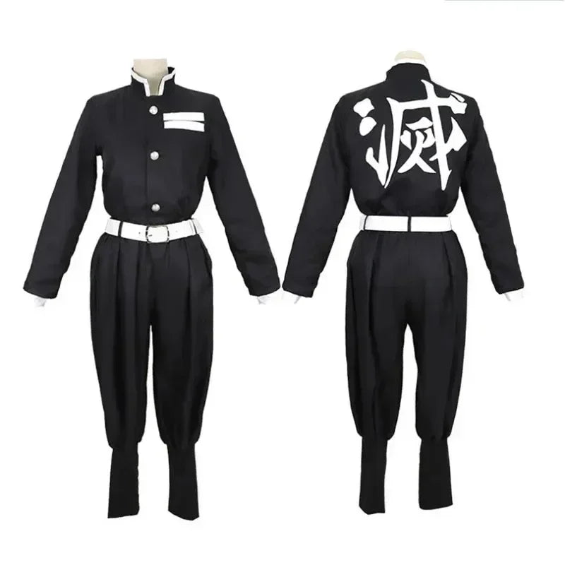 Fantasia Tomioka Giyuu Cosplay – Demon Slayer | Uniforme Completo para Crianças e Adultos