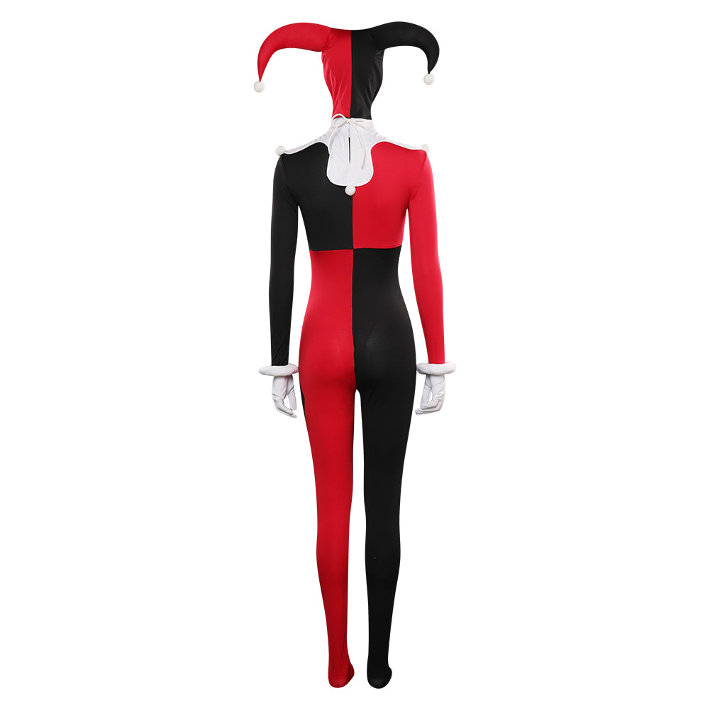 Fantasia Harley Quinn Cosplay – Macacão, Máscara e Acessórios | Halloween e Carnaval