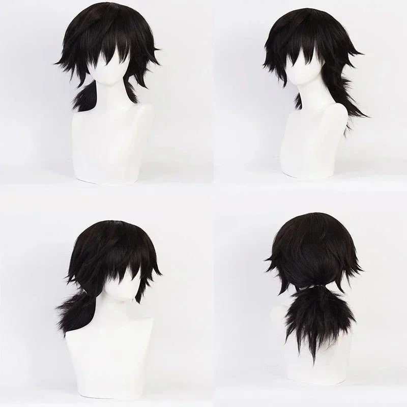 Fantasia Tomioka Giyuu Cosplay – Demon Slayer | Uniforme Completo para Crianças e Adultos