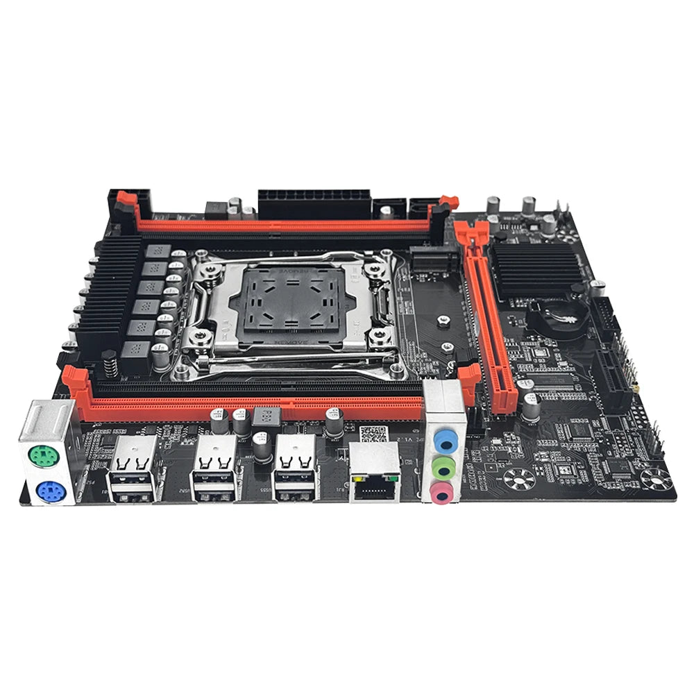 Kit Placa-Mãe Gamer MOUGOL X99 com Xeon E5 2680 V4, DDR4 16GB Dual Channel e NVME M.2