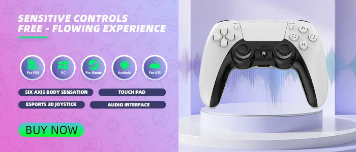Controle Gamer VILCORN G6 Sem Fio Bluetooth – Joystick Hall Effect | iOS, Android, PC e Switch