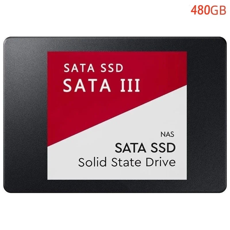 SSD Interno 2.5" SATA3 para Notebook e Desktop – 120GB 240GB 500GB