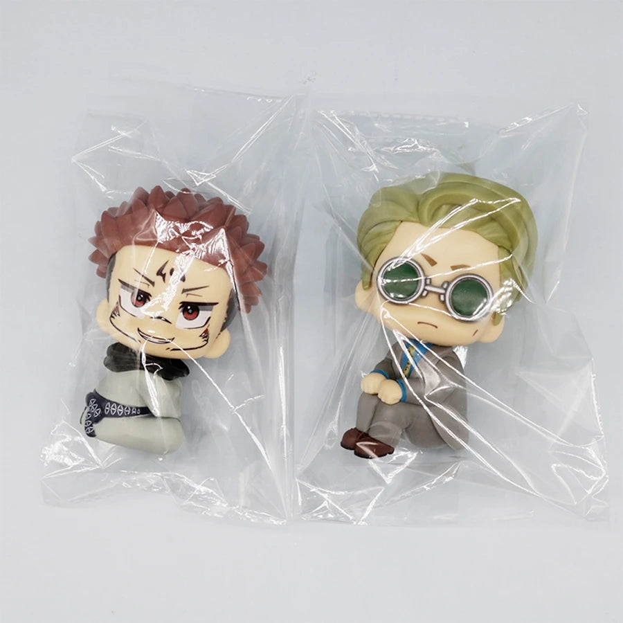 Boneco Colecionável Jujutsu Kaisen 10cm Versão Q – Gojo Satoru, Choso ou Geto Suguru | PVC Chibi