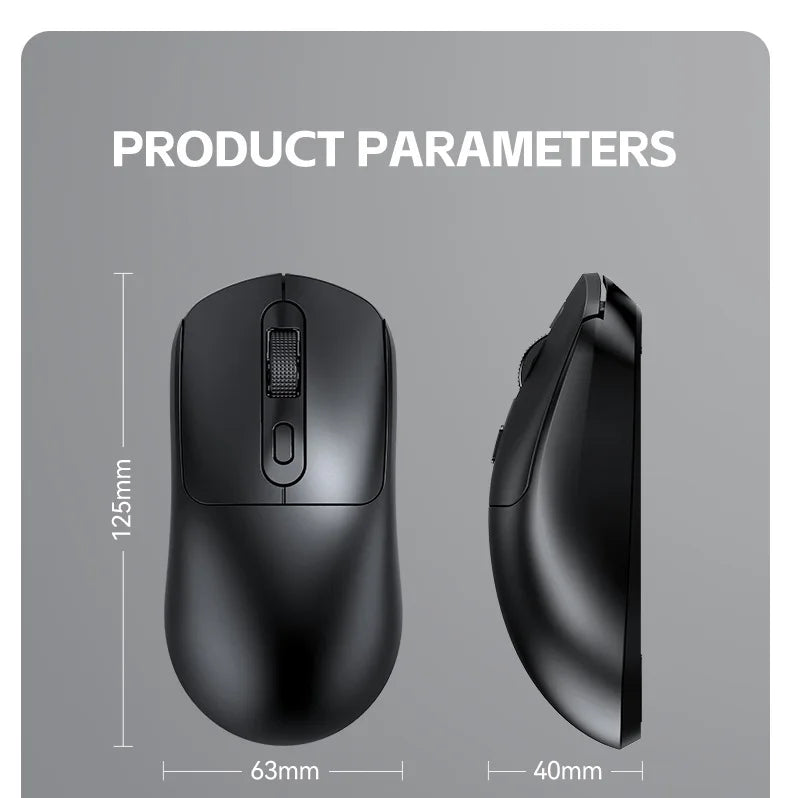 Mouse Gamer Sem Fio Warvank X8 – Bateria 500mAh, Recarga TYPE-C | Notebook e Desktop