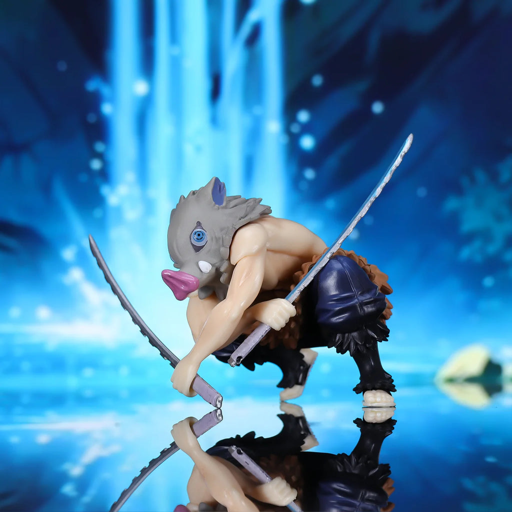 Demon Slayer – Miniatura de Ação Inosuke | Figura Colecionável, Presente de Natal