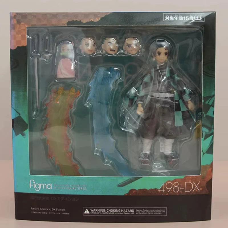Figma – Action Figure Articulada Rengoku Kyojuro com Efeito de Chamas | Demon Slayer
