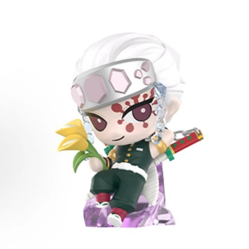 Kit 12 Bonecos Colecionáveis Demon Slayer Versão Q – PVC 6–9cm | Coleção Completa