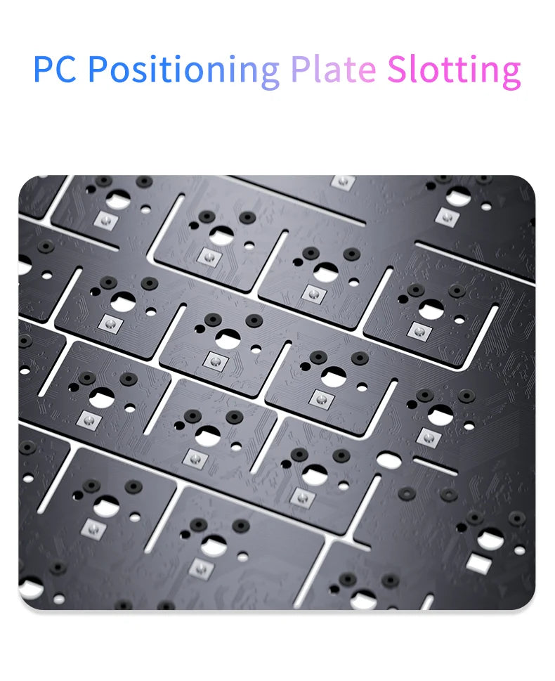 Teclado Mecânico Sem Fio AJAZZ AK820 Pro – Bluetooth 5.1, 2.4G, USB-C, RGB, Hot Swap, Gasket Mount