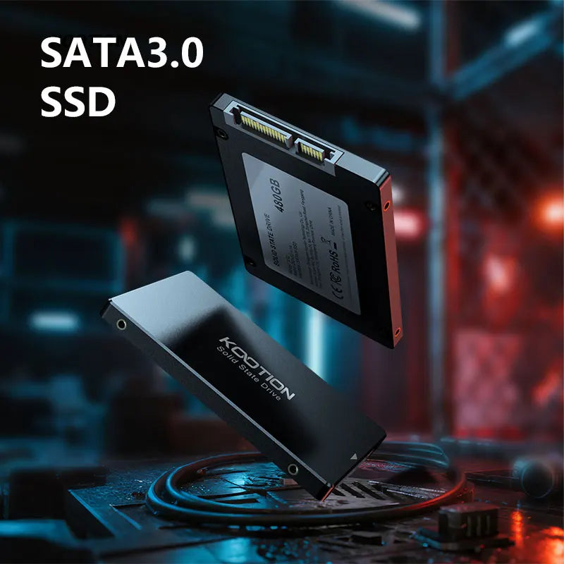SSD KOOTION SATA 2.5" para PC, Notebook e PS4 – 128GB 240GB 480GB 512GB 1TB