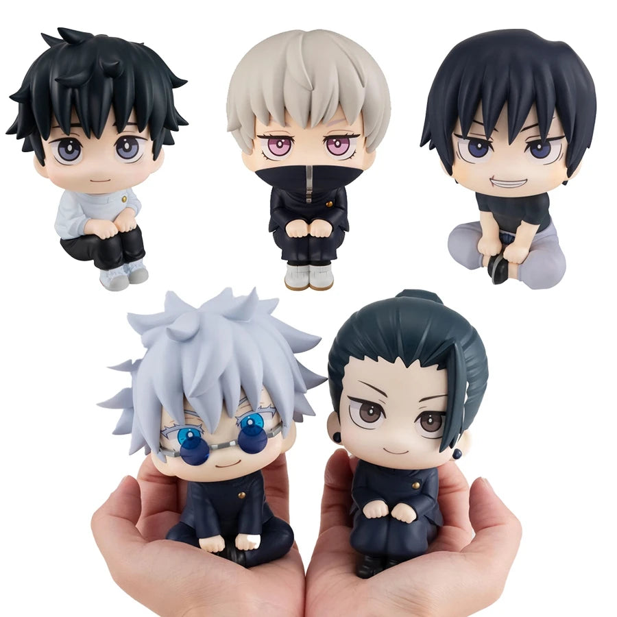 Boneco Colecionável Jujutsu Kaisen 10cm Versão Q – Gojo Satoru, Choso ou Geto Suguru | PVC Chibi