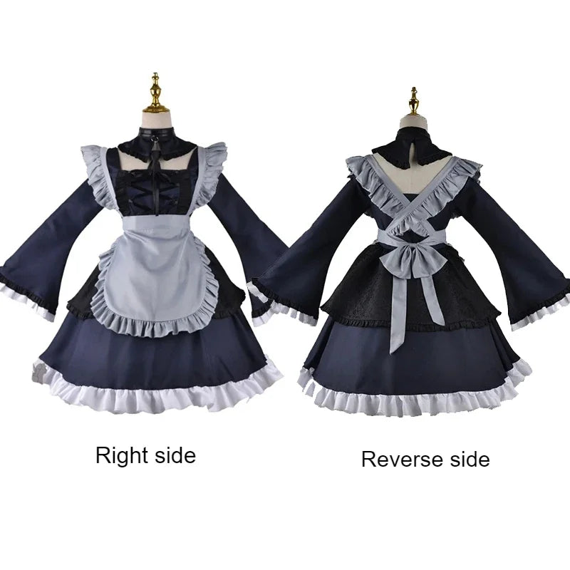 Fantasia Marin Kitagawa Cosplay Maid – Sono Bisque Doll | Vestido Lolita Kit Completo