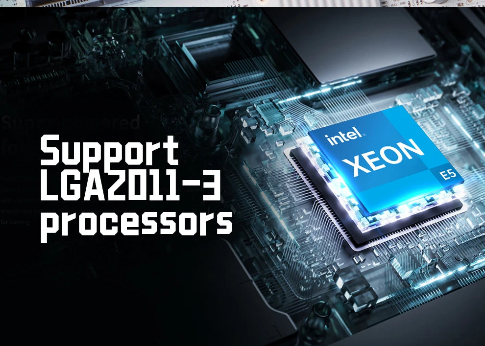Kit Placa-Mãe QIYIDA X99 com Xeon E5 2680 V4, DDR4 8GB, NVME M.2 e SATA3 – LGA2011-3