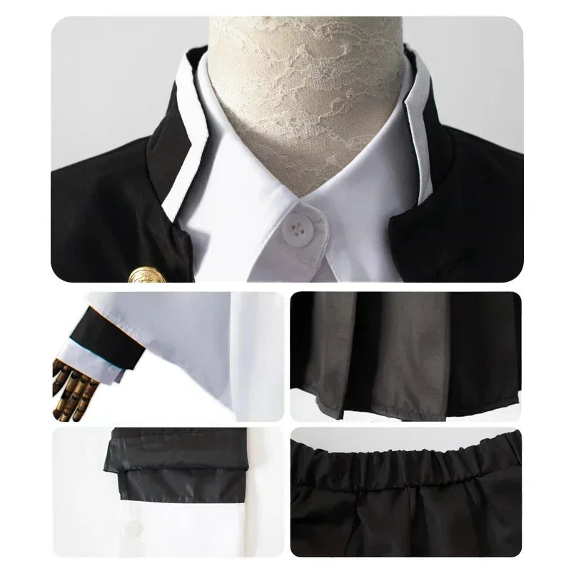 Fantasia Kanroji Mitsuri Cosplay Kit Tattoo – Demon Slayer | Kimono Haori com Peruca