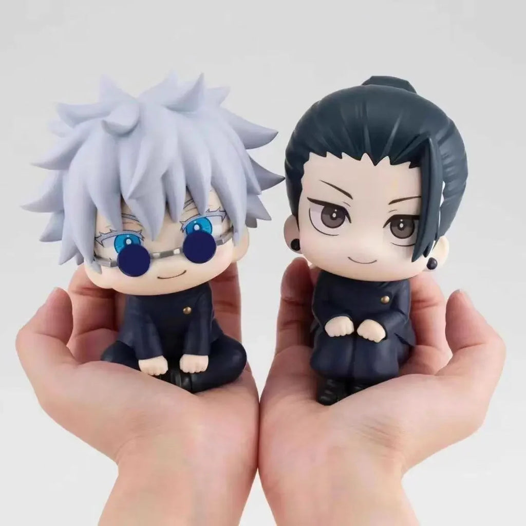 Kit Bonecos Colecionáveis Jujutsu Kaisen – Gojo Satoru, Geto Suguru, Fushiguro Toji, Yuta, Toge | PVC