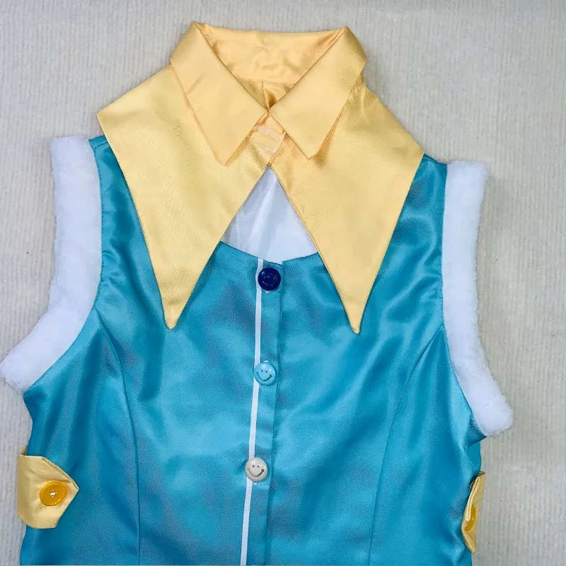 Fantasia Kusanagi Nene Cosplay – Project Sekai | Vestido Idol com Peruca 90cm