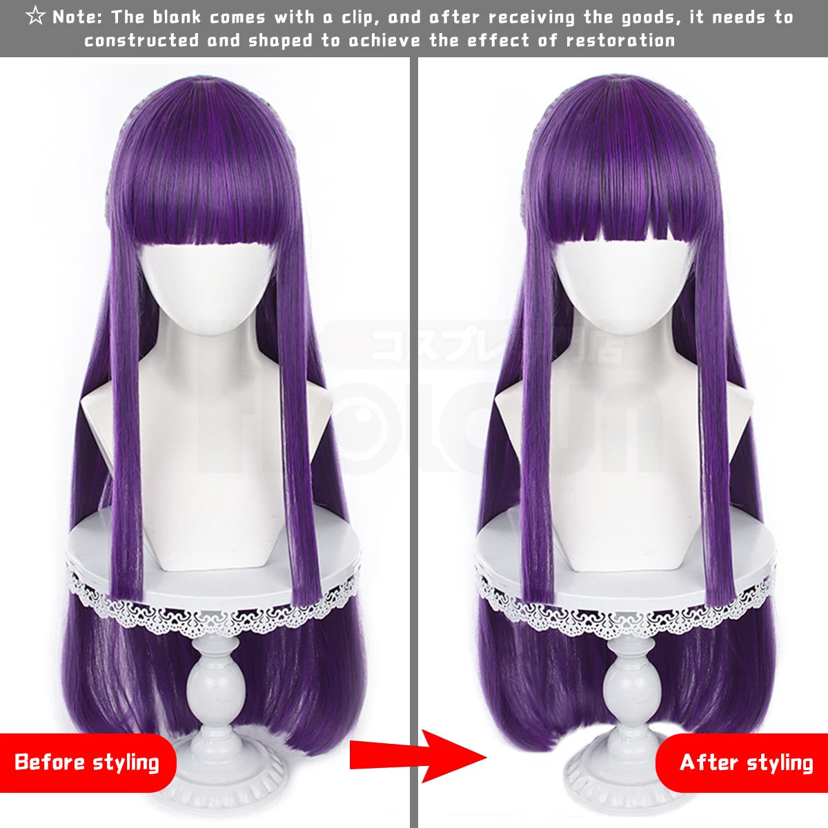 Fantasia Fern Cosplay – Frieren: Além da Jornada | Vestido, Capa e Peruca