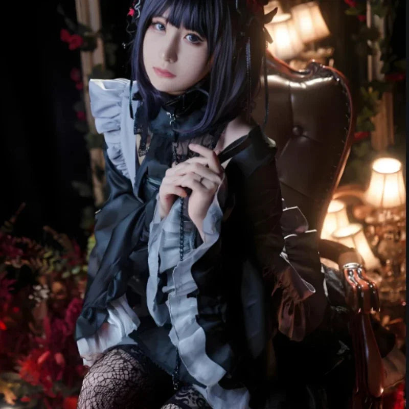 Fantasia Marin Kitagawa Cosplay Maid – Sono Bisque Doll | Vestido Lolita Kit Completo