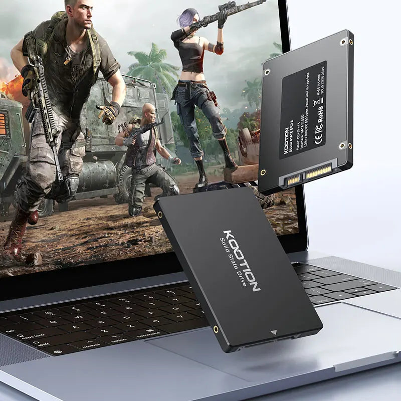 SSD KOOTION SATA 2.5" para PC, Notebook e PS4 – 128GB 240GB 480GB 512GB 1TB
